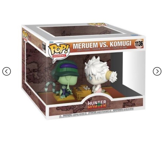 NWT Funko POP! Moment: Hunter x Hunter - Meruem vs. Komugi - Picture 1 of 9